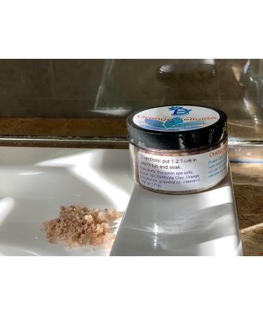 Cellulite Slimming Salt Bath Soak w/ Orange Polyphenols - 4oz Jar | Diva Stuff - Buy Online on GoSupps.com