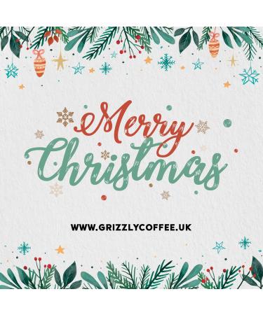 Christmas Coffee Gift Box | Great Gift for Christmas | Coffee Gift Set | Includes 8 Bags of Different Premium Coffees | Single Origin Coffee | Grizzly Coffee - Buy Online on GoSupps.com