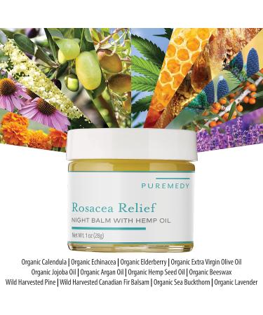 Puremedy Unscented Rosacea Relief Salve - Natural Homeopathic Solution 1oz - Buy Online on GoSupps.com