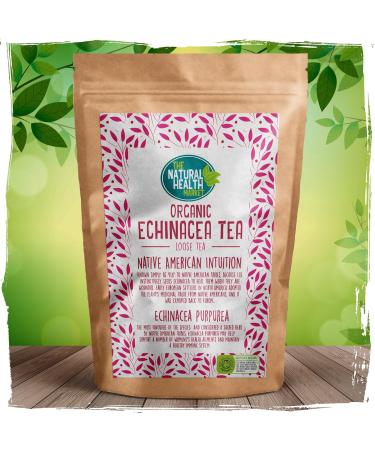 Organic Echinacea Loose Tea 200g - 100% Echinacea Purpurea 200 g (Pack of 1) - Buy Online on GoSupps.com