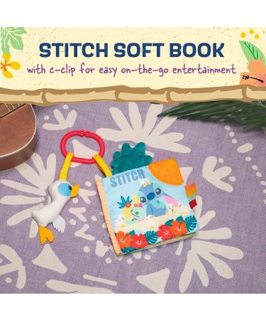 Disney Baby Lilo & Stitch Soft Book - Stitch On-The-Go Blue | Kids Preferred - Buy Online on GoSupps.com