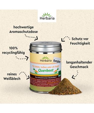 Herbaria Querbeet Organic Bioland M-Can (6 x 90g) - Premium International Shipping - Buy Online on GoSupps.com