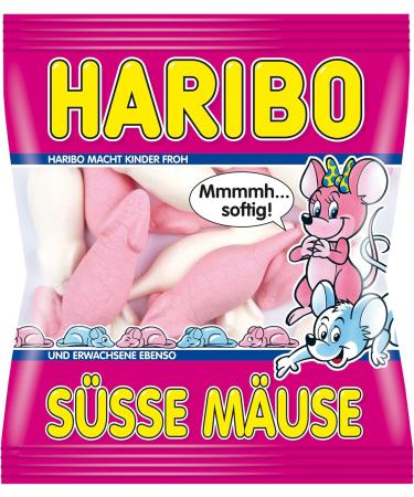 Haribo Douces souris Sweet Mice Gummy Candies 3 bags of 200 g - Buy Online on GoSupps.com