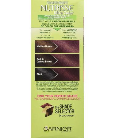 Garnier Nutrisse Ultra Color BR3 Intense Burgundy Permanent Hair Dye - 1 Count - Buy Online on GoSupps.com