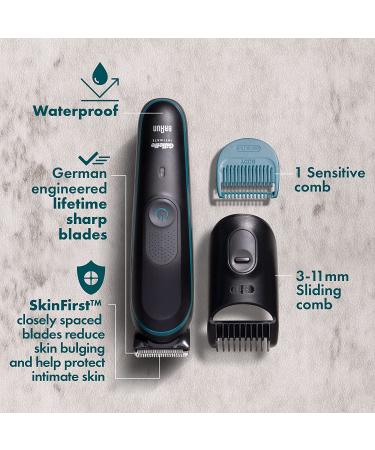Gillette Intimate Ball Trimmer for Men - Waterproof Manscape Body Groomer - Buy Online on GoSupps.com