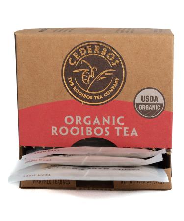 Organic Rooibos Teabags - Cederbos 40 Tagged Teabags (2x20) - Buy Online on GoSupps.com