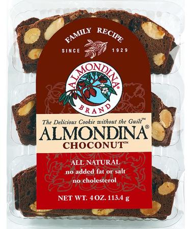 Almondina Almond Cookies Variety Pack - Non-Dairy, Kosher, Toasted with Natural Ingredients - 4-Ounce (Pack of 6) - Buy Online on GoSupps.com