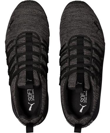 PUMA Men's Axelion Spark Sneaker 13 - Multi Black/Castlerock - Buy Online on GoSupps.com