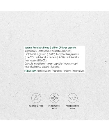 Vitanica V-Probiotics: Women s Vaginal Probiotics with Lactobacillus Rhamnosus & Gasseri - 30 Suppositories for Optimal Women's Health - Buy Online on GoSupps.com