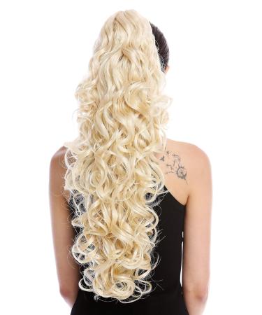 Buy WIG ME UP N1095-V-613 Platinum Blonde Braid Ponytail - 65 cm Curly Hairpiece for Volume & Style | International Shipping Available - Buy Online on GoSupps.com