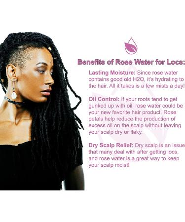 Organic Pure Oil 32 oz Rose Hydrosol Water Spray Mist - 100% Pure Rosewater Toner for Skin, Hair, Linens & Rooms - Buy Online on GoSupps.com