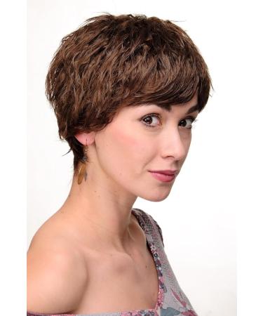 Buy WIG ME UP Short Hair Wig for Ladies - Brown Crimped Twisted Strands WH1509-8 | International Shipping Available - Buy Online on GoSupps.com