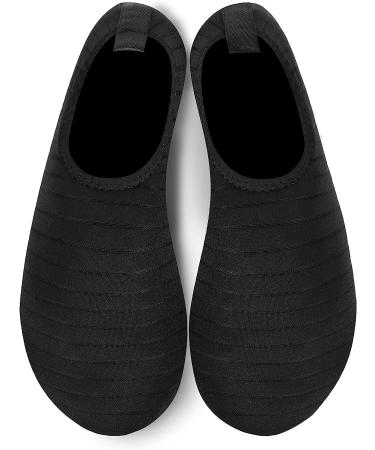 Valennia Water Shoes Barefoot Quick-Dry Sports Aqua Yoga Socks - Striped Black - Buy Online on GoSupps.com