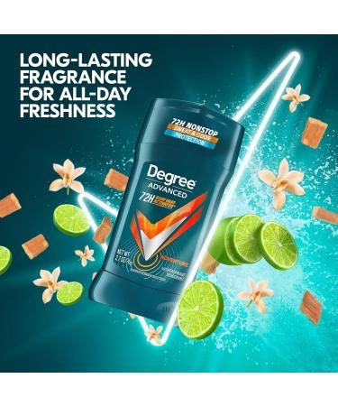 Degree Men Antiperspirant Deodorant Adventure - 72-Hour Sweat & Odor Protection | Body Heat Activated | 2.7 oz - International Shipping Available - Buy Online on GoSupps.com