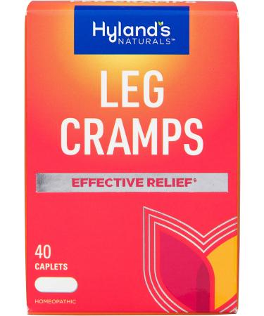 Leg Cramp Caplets by Hyland's, Natural Calf, Leg and Foot Cramp Relief, 1 Pharmacist Recommended Leg Cramp Relief, 40 Count