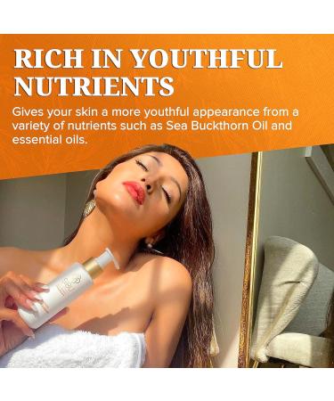 Sibu Sea Buckthorn Facial Cleanser - Premium 4oz Face Wash Moisturizes Skin Reduces Blemishes & Removes Makeup - Buy 2 Pack Online - Buy Online on GoSupps.com