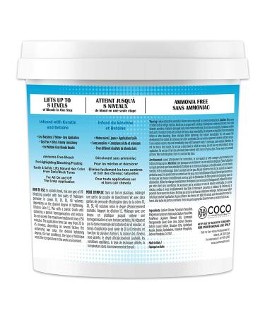 VR Blue Bleaching Hair Powder Extra Strength Lightener & Toner | Cocohoney Italy (8.75 oz) - Buy Online on GoSupps.com
