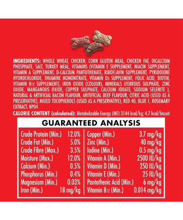 Milk-Bone Flavour Snacks Dog Biscuits Mini Sized Dog Treats Assorted Flavours 850g Boxes (Pack of 3) Mini dog 850g (Pack of 3) - Buy Online on GoSupps.com