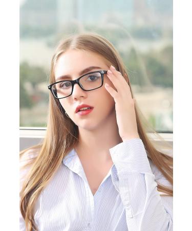 Suertree Spring Hinge Reading Glasses (3 Pack) - 0.0x Visual Aid for Men & Women | BM151 Optics - Buy Online on GoSupps.com