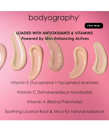 Bodyography Sun Defense Tinted Moisturizer 1.5 oz | Lightweight SPF Tint with Hyaluronic Acid & Mineral Pigments | Hydrating Vegan Sheer Coverage for All Skin Types Light - Buy Online on GoSupps.com