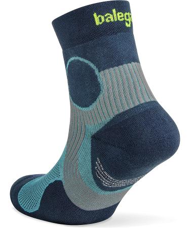 Compression Fit Athletic Running Socks (1 Pair) - Large Blue/Legion Blue - Buy Online on GoSupps.com