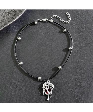 Oralgo Personalized Heart-Shaped Pendant & Striking Castle Chain Elegant Daily Accessory - Buy Online on GoSupps.com