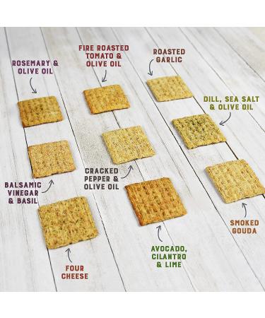 TRISCUIT Balsamic Vinegar & Basil Crackers - 8.5 oz Box - Buy Online on GoSupps.com