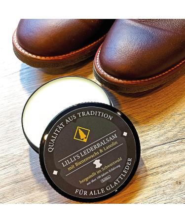 Lillis Naturals Colorless Leather Care Balm with Beeswax & Wool Grease - 300ml for Saddle Furniture Jackets & Shoes - Buy Online on GoSupps.com