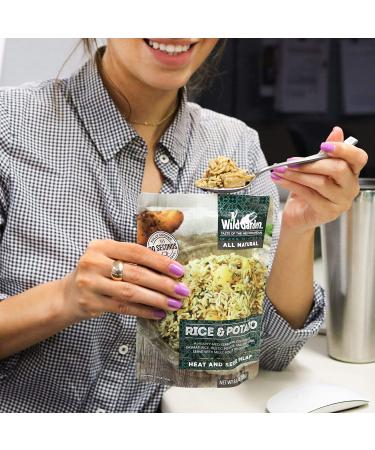 Wild Garden Heat & Serve Pilaf - All-Natural Rice & Potato, Microwavable 8.8 oz | Ready to Eat - Buy Online on GoSupps.com