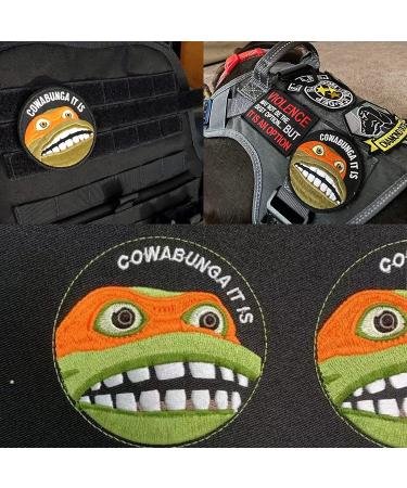 Cowabunga Patch - Tactical Embroidered Morale Patch for Army Gear and Backpacks - Buy Online on GoSupps.com