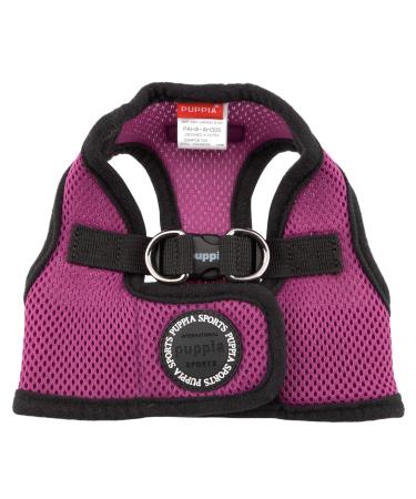 Puppia dog harness for small and medium -sized dogs - soft vest in many colors - also used as a puppy dishes -Atani train harness for dogs violet XS XS violet