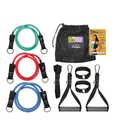 GoFit Ultimate ProGym - Portable Fitness Equipment Multicolored One Size 1077803