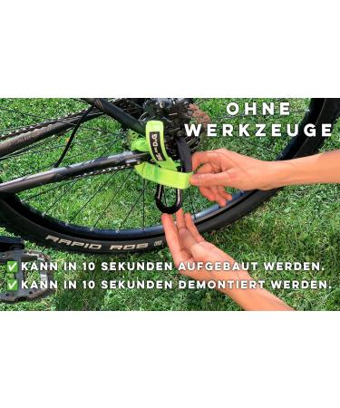 Patented Bike & Dog Leash - Dog Harness in Yellow with 3 Ring Dishes & Bicycle Bridles for Ultimate Outdoor Adventures - Buy Online on GoSupps.com