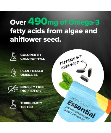 Complement Essential & Magnesium Bundle | Complete Vegan Multivitamin + Stress & Recovery Support - Buy Online on GoSupps.com