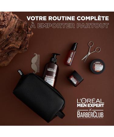 L'Or al Men Expert - Expert Routine Kit for Men - Beard & Face Care - With Cedarwood Essential Oil - For All Skin Types - BarberClub - 4 Products - Buy Online on GoSupps.com