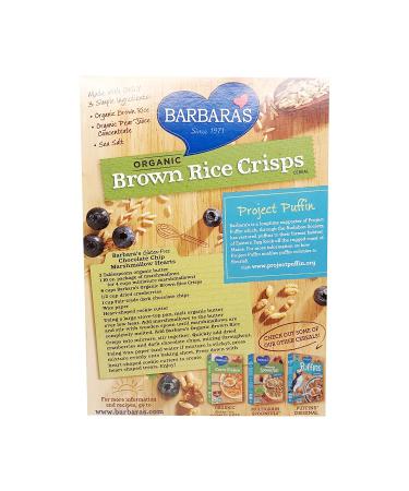 Barbara's Bakery Organic Brown Rice Crisps Cereal - 10 oz | Gluten-Free & Nutritious - Buy Online on GoSupps.com