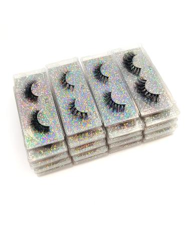 Buy Bulk 3D Faux Mink Lashes - 30 Pairs Natural Fake Eyelashes | Wholesale Eyelash Supplier - Buy Online on GoSupps.com