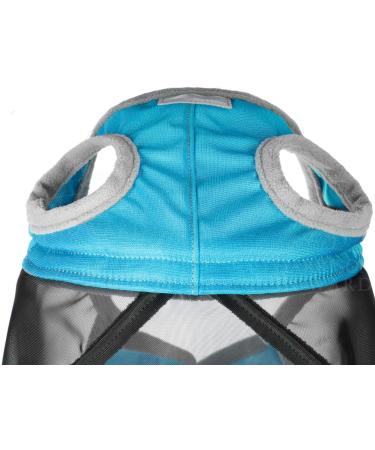 Harrison Howard CareMaster Pro Luminous UV-Proof Fly Mask with Fine Mesh and Fleece Padding - Voodoo Blue (M Cob) | Cob Size - Buy Online on GoSupps.com