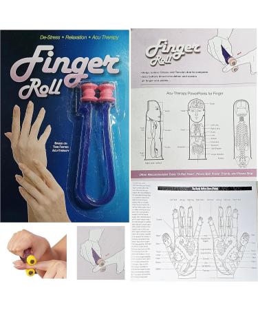 JAPJY Acupressure Finger Roller Massager - Enhance Relaxation & Relief for Fingers | International Shipping Available - Buy Online on GoSupps.com