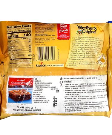 Werther's Original Soft Caramels 10.8 oz - Indulgent and Delicious Treat - Buy Online on GoSupps.com