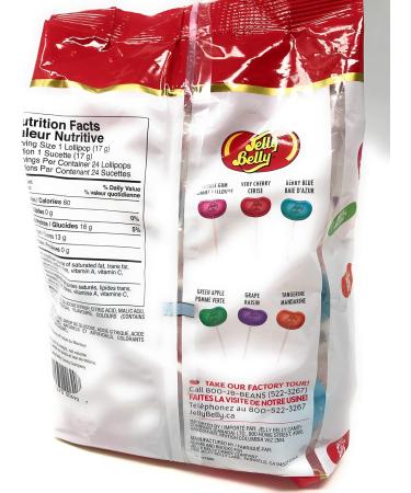 Jelly Belly Lollipops-24ct - Buy Online on GoSupps.com