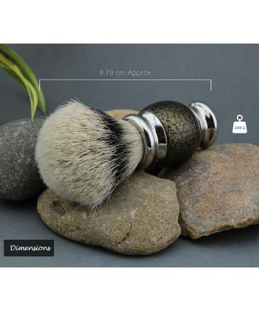 Premium Men's Shaving & Grooming Set | 3 Edge Razor Badger Hair Brush Bowl & Soap - Perfect Gift - Buy Online on GoSupps.com