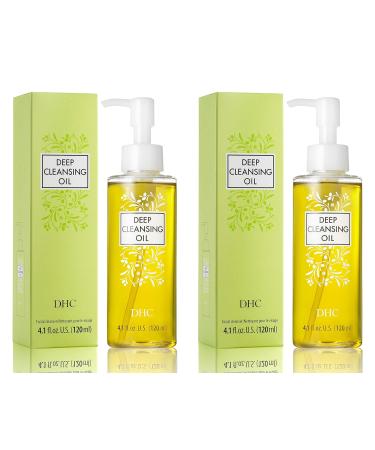 DHC Deep Cleansing Oil Medium 2 Pack - Makeup Remover for All Skin Types - 4.1 fl. oz - Buy Online on GoSupps.com