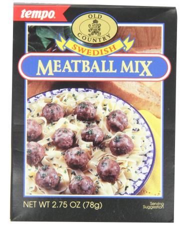 Tempo Swedish Meat Ball Mix, 2.75 Ounce (Pack of 12)