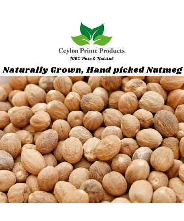 Nutmeg Whole 2oz by Ceylon Prime | Pure & Natural Premium Nutmeg from Sri Lanka - Buy Online on GoSupps.com