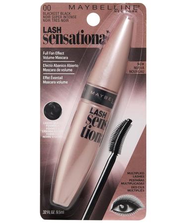 Maybelline Lash Sensational Mascara - Blackest Black 0.32 fl oz - Buy Online on GoSupps.com