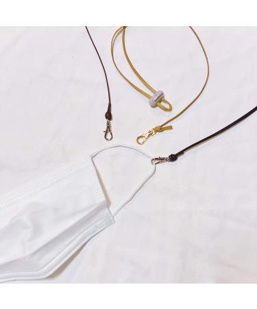 Nuovo Adjustable Mask Lanyards | Black Mask Extender Strap & Holder - International Shipping Available - Buy Online on GoSupps.com