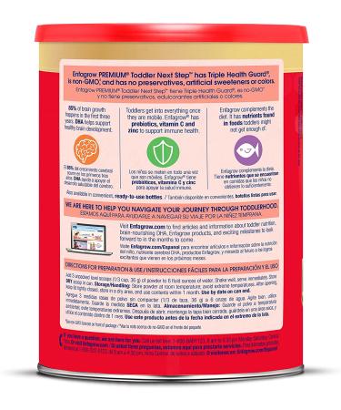 Enfagrow Premium Toddler Nutritional Milk Flavor - 36.6 Oz - Buy Online on GoSupps.com