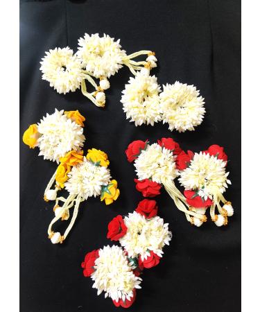 Artificial Hair Gajra (Artificial Hair Gajra (Set of 10 Gajra Bands) )