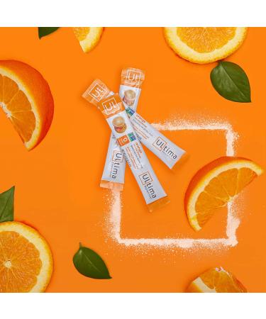 Ultima Replenisher Electrolyte Hydration Powder Orange 20 Stickpacks - Sugar Free, 0 Calories, 0 Carbs - Keto-Friendly with Magnesium, Potassium, Calcium - Gluten-Free & Non-GMO - 2.4 oz (Pack of 1) - Buy Online on GoSupps.com